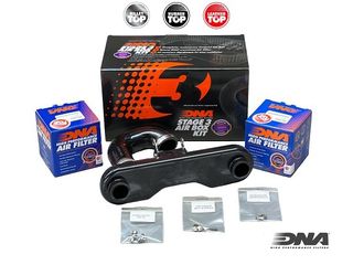 Φίλτρο αέρα ελευθέρας DNA για  HONDA Monkey 125 22-23 AirBox Kit MK2 Version-(Leather Top) Set Hexagonal  Orange- Stage 3