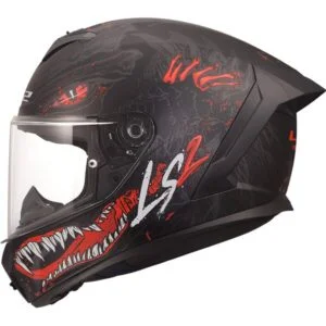LS2 FF820 RAPID III KAIJU II BLACK RED WHITE 168200632