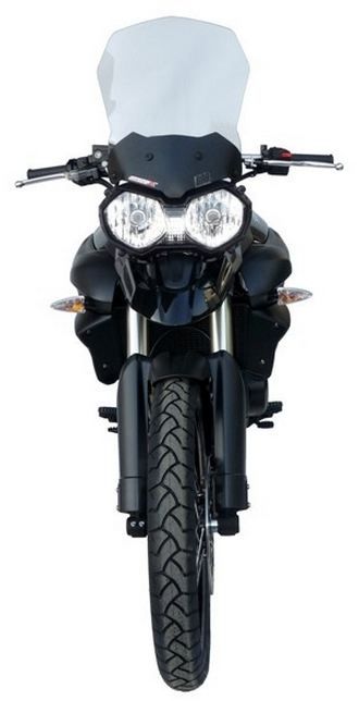 FABBRI Ανεμοθώρακας-Ζελατίνα Gen-X Touring Clear TRIUMPH TIGER 800 / TIGER 800XC (TX124/C)