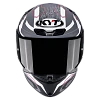 HELMET KYT TT-REVO SPEEDING MATT GRL GREY/BLK /E06 (2XL) - KYT