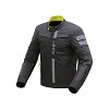 TASMANIA HYDROSCUD® Jacket Black-DarkAnthra (M) - T.UR