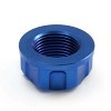ΠΑΞΙΜΑΔΙΑ TITANIOY PRO-BOLT (TINUT20150002Z3B) Titanium Flanged Axle Nut M20x(1.50mm) Rear Wheel Blue