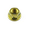 PRO-BOLT ΠΑΞΙΜΑΔΙΑ Titanium Sprocket Nuts M10x(1.25mm) Drilled Gold
