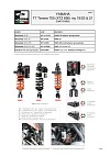 YAMAHA T7 TENERE 700 (XTZ 690) (DM07/DM11/DM15) 19/24 / T7 TENERE 700 RALLY (XTZ 690) (DM11/DM15) 20/24 - M46R - (57/220/60-80) - adj.CH-CL-R-L-HP (IKS knob-hydraulic spring preload)