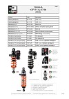 YAMAHA YZF R1 (RN19) 07/08 - M46R - (57/150/90) - adj.CH-CL-R-L-HP (ID hydrualic spring preload)