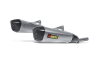 (2) Τελικα street legal Conical τιτανίου K 1600 GT / GTL 11-20