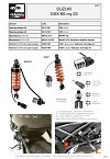 SUZUKI GSX-8S 23/- - F25R - (fork type Kayaba) (TF9 tool included)