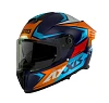 ΚΡΑΝΟΣ AXXIS FF122 HAWK SV EVO DAYTONA C2 ECE22.06 MATT ORANGE M