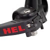 HEL Ακτινική Τρόμπα Φρένου V2 19mm ΓΚΡΙ - Μανέτα 130mm / Τιμόνι 22mm