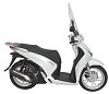 FABBRI Ανεμοθώρακας-Ζελατίνα SH 125i-150i ABS 2013/16 O.E.M. (2915/BA)