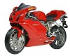 FABBRI Ανεμοθώρακας-Ζελατίνα Double Bubble Smoke Ducati 749 / 999 03-04 (D044/DS)