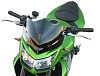 FABBRI Ανεμοθώρακας-Ζελατίνα GEN-X TOURING ΜΑΥΡΗ ΜΑΤ ΓΙΑ KAWASAKI Z750 07-10 / Z1000 07 (KX081/XDX)