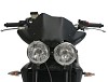 FABBRI Ανεμοθώρακας-Ζελατίνα Gen-X Touring Black Mat TRIUMPH SPEED TRIPLE / STREET TRIPLE 07-08 (TX090/XDX)