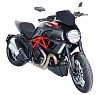 FABBRI Ανεμοθώρακας-Ζελατίνα Gen-X Black Mat Ducati DIAVEL (DX132/XDX)