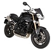 FABBRI Ανεμοθώρακας-Ζελατίνα Gen-X Black Mat TRIUMPH SPEED TRIPLE / STREET TRIPLE 11 (TX123/XDX)