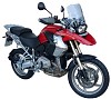 FABBRI Ανεμοθώρακας-Ζελατίνα Summer Light Smoke BMW R1200GS 04-12 (B129/GS-LS)