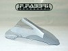 FABBRI Ανεμοθώρακας-Ζελατίνα DOUBLE BUBBLE ΣΚΟΥΡΟ ΦΙΜΕ HONDA CBR600F 01-06 (H033/DS)