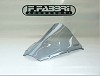 FABBRI Ανεμοθώρακας-Ζελατίνα DOUBLE BUBBLE ΣΚΟΥΡΟ ΦΙΜΕ HONDA CBR600RR 03-04 (H043/DS)