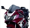 FABBRI Ανεμοθώρακας-Ζελατίνα DOUBLE BUBBLE ΣΚΟΥΡΟ ΦΙΜΕ HONDA CBR900RR 00-01 (H025/DS)