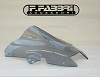 FABBRI Ανεμοθώρακας-Ζελατίνα DOUBLE BUBBLE ΣΚΟΥΡΟ ΦΙΜΕ HONDA VTR1000F (H004/DS)