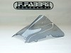 FABBRI Ανεμοθώρακας-Ζελατίνα Double Bubble Clear YAMAHA YZF R6 99-02 (Y009/C)