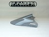 FABBRI Ανεμοθώρακας-Ζελατίνα DOUBLE BUBBLE ΣΚΟΥΡΟ ΦΙΜΕ YAMAHA FZS 600 FAZER 96-01 (Y006/DS)