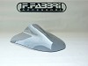 FABBRI Ανεμοθώρακας-Ζελατίνα DOUBLE BUBBLE ΣΚΟΥΡΟ ΦΙΜΕ YAMAHA FZS 600 FAZER 96-01 (Y006/DS)