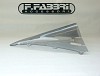 FABBRI Ανεμοθώρακας-Ζελατίνα DOUBLE BUBBLE ΣΚΟΥΡΟ ΦΙΜΕ YAMAHA YZF R1 02-03 (Y039/DS)