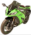 FABBRI Ανεμοθώρακας-Ζελατίνα Double Bubble Clear KAWASAKI ZX10R 11 (K128/C)