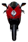FABBRI Ανεμοθώρακας-Ζελατίνα Double Bubble Clear MV AGUSTA F3 675 12-13 (MV150/C)