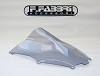 FABBRI Ανεμοθώρακας-Ζελατίνα DOUBLE BUBBLE ΣΚΟΥΡΟ ΦΙΜΕ KAWASAKI ZX9R 00-03 (K023/DS)
