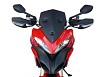FABBRI Ανεμοθώρακας-Ζελατίνα Sport Black Μat Ducati MULTISTRADA 1200 (DS118/XDX)