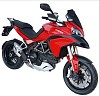 FABBRI Ανεμοθώρακας-Ζελατίνα Sport Black Μat Ducati MULTISTRADA 1200 (DS118/XDX)