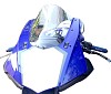 FABBRI Ανεμοθώρακας-Ζελατίνα Double Bubble Light Smoke YAMAHA YZF R1 - R1M 2015 (Y173/LS)