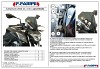 FABBRI Ανεμοθώρακας-Ζελατίνα  για KAWASAKI Z650 TOURING 2017 NAKED-SPORT-TOURING (K194/DS)