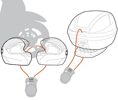RETRACTABLE CABLE LOCK (KS220) - KAPPA