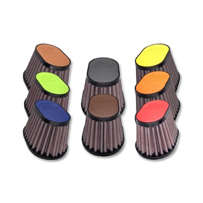 Φίλτρο αέρα ελευθέρας DNA για  BMW R NineT 14-20 (Leather Top) Oval Stage 3 - Grey