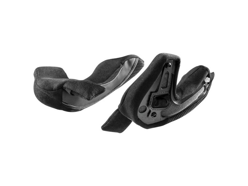 SP.CHEEK PADS.STEADYFIT.L.25MM.GREY-BLACK.STD L - NCOM.X1005/ULTRA - NOLAN