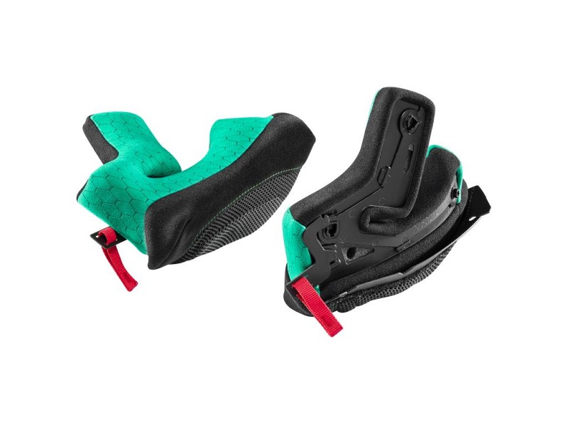 SP.CHEEK PADS.STEADYFIT.XXS-XS.45 MM.GREEN.STD XXS.X502/ULTRA - NOLAN