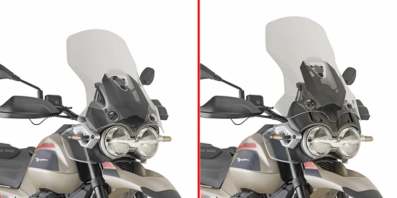 TRANSP. SCREEN MOTO GUZZI V85 TT (2024) (KD8209ST) - KAPPA