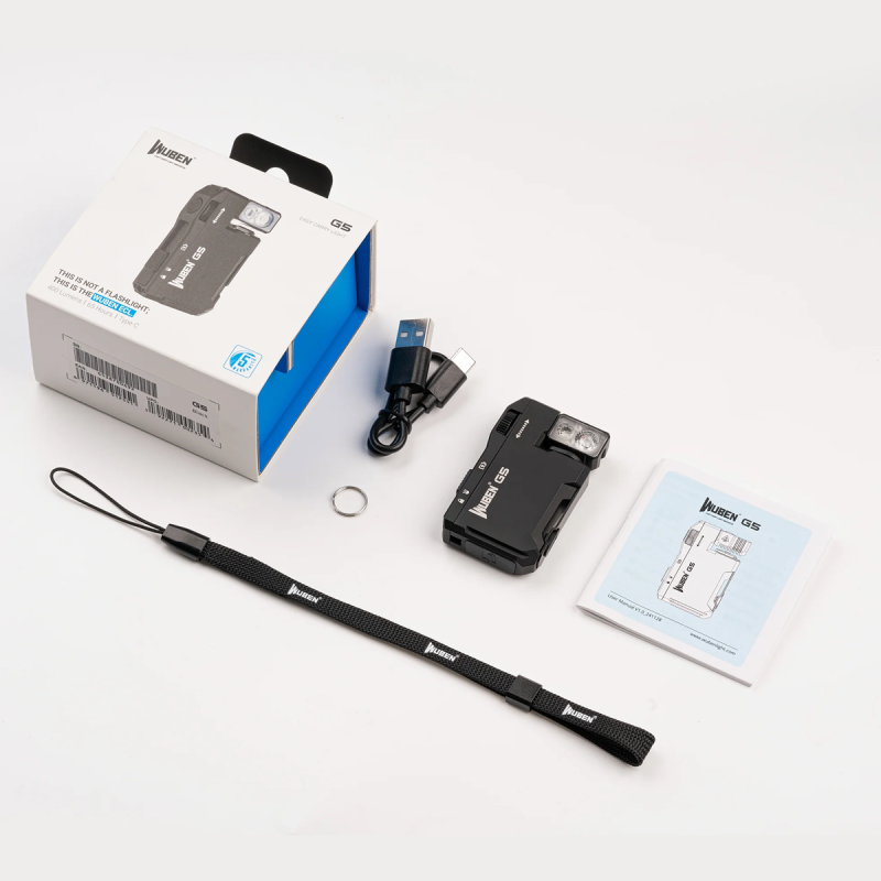Φακός WUBEN (G5 Black) Flashlight