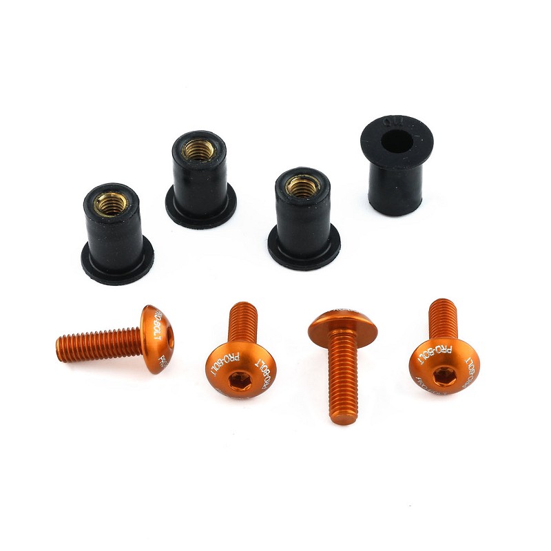 PRO-BOLT ΒΙΔΕΣ ΣΕΤ ΖΕΛΑΤΙΝΑΣ ΠΛΑΤΥΚΕΦΑΛΕΣ (ΧΑΡΑΓΜΕΝΕΣ)