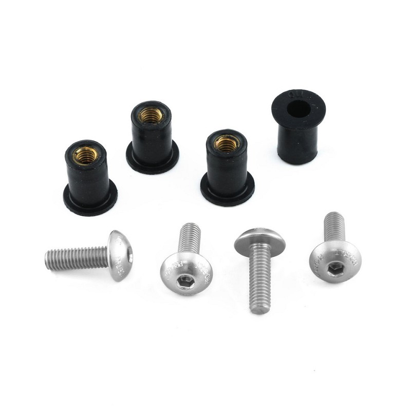 PRO-BOLT ΒΙΔΕΣ ΣΕΤ ΖΕΛΑΤΙΝΑΣ ΠΛΑΤΥΚΕΦΑΛΕΣ (ΧΑΡΑΓΜΕΝΕΣ)