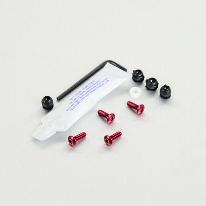 PRO-BOLT ΒΙΔΕΣ ΣΕΤ ΖΕΛΑΤΙΝΑΣ ΠΛΑΤΥΚΕΦΑΛΕΣ (4mm Italian Bikes)