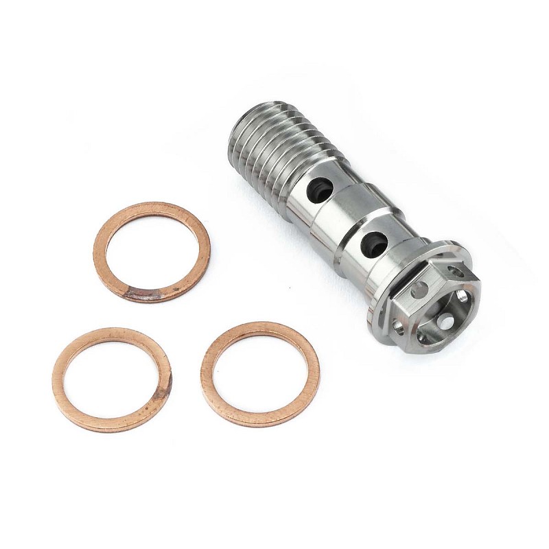 PRO-BOLT ΒΙΔΑ ΔΙΠΛΗ (ΡΑΚΟΡ) TITANIOY (10x1.25mm)