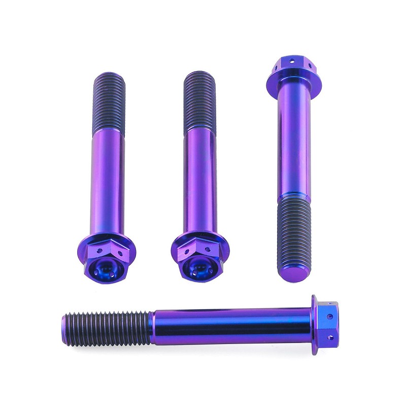 PRO-BOLT ΒΙΔΕΣ ΤΙΤΑΝΙΟΥ ΕΞΑΓΩΝΕΣ ΒΑΣΗΣ ΔΑΓΚΑΝΑΣ 10x(1.25mm)x70mm (Pack x 4)