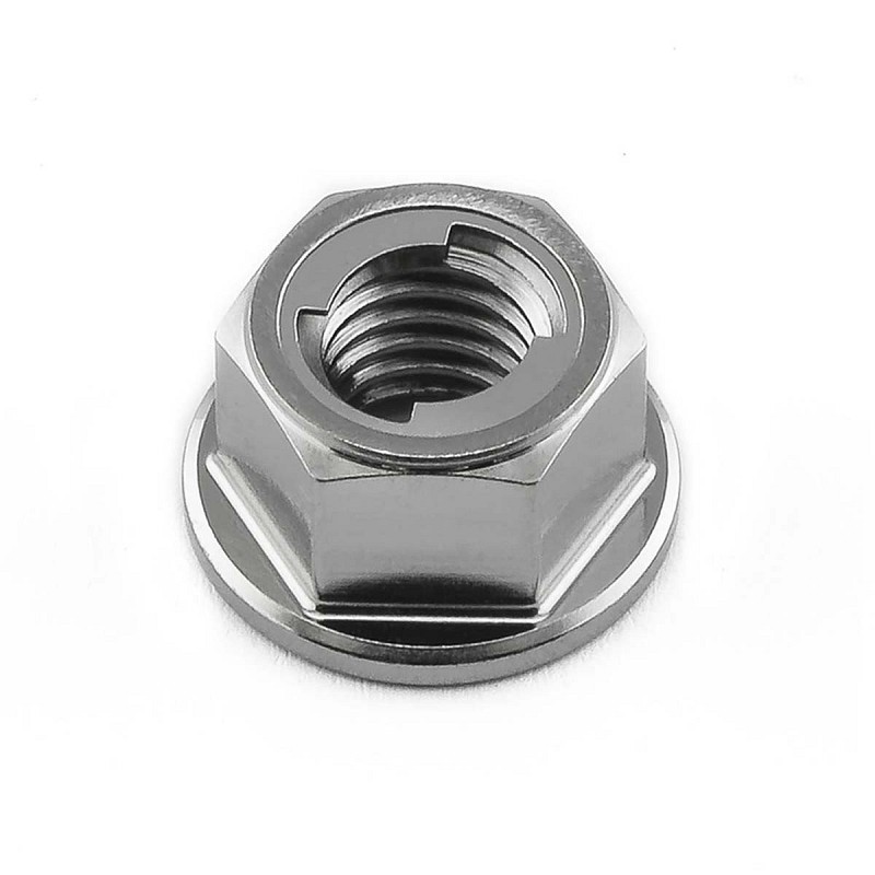 ΠΑΞΙΜΑΔΙΑ TITANIOY PRO-BOLT (TILOCKNUT8G) Titanium Flanged Metal Lock Nut M8x(1.25mm) Gold