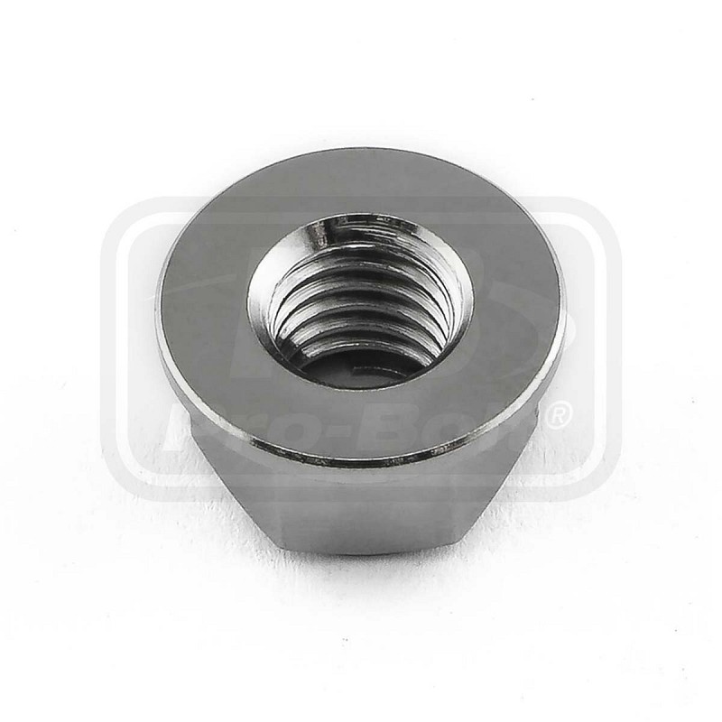ΠΑΞΙΜΑΔΙΑ TITANIOY PRO-BOLT (TILOCKNUT8) Titanium Flanged Metal Lock Nut M8x(1.25mm) Natural