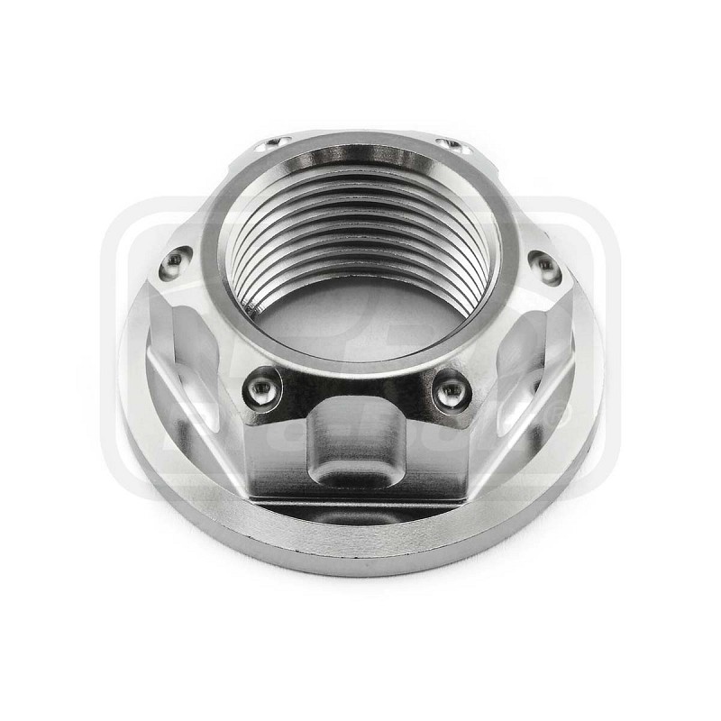 ΠΑΞΙΜΑΔΙΑ TITANIOY PRO-BOLT (TINUT20150002Z3) Titanium Flanged Axle Nut M20x(1.50mm) Swingarm Pivot Natural