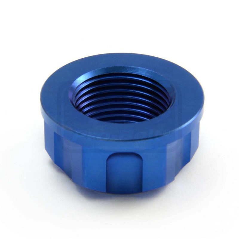 ΠΑΞΙΜΑΔΙΑ TITANIOY PRO-BOLT (TINUT20150002Z3B) Titanium Flanged Axle Nut M20x(1.50mm) Rear Wheel Blue